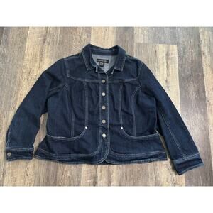 Christiana Zimm Denim Jacket Size 2X